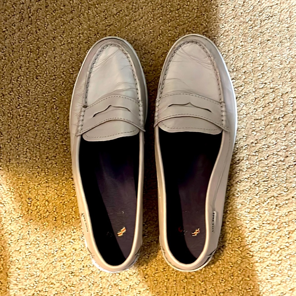 Barely Worn Cole Haan Pincher rubber sole loafers